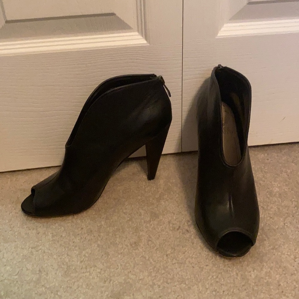Vince Camuto leather booties